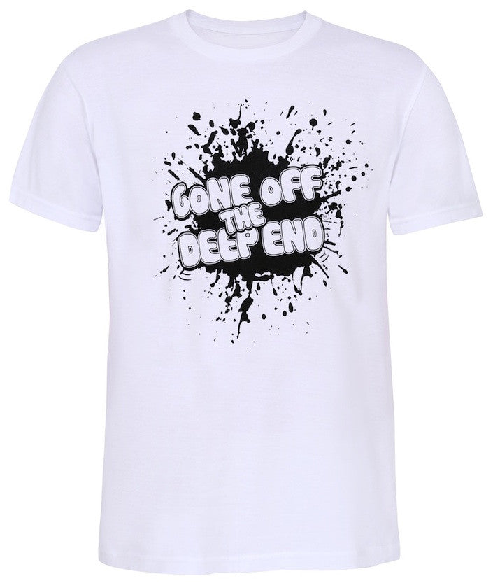 Men's Splatter Logo Tee - White
