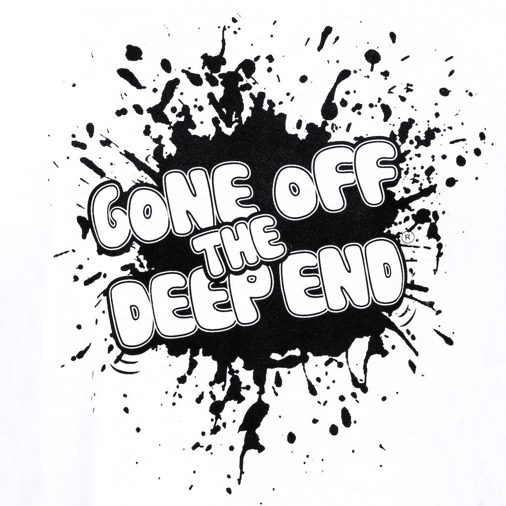 Men's Splatter Logo Tee - White