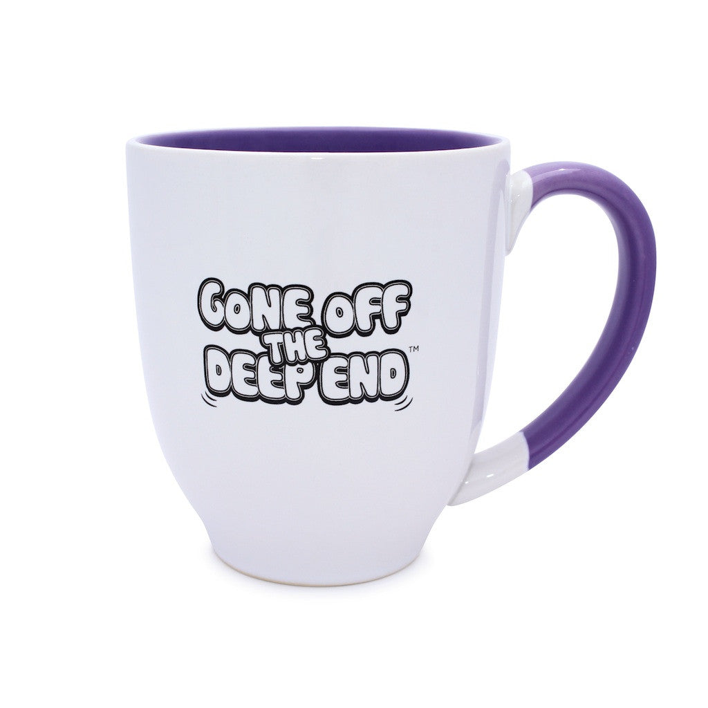 Women's Breakfast Coffee Fountain Coffee Mug - Purple