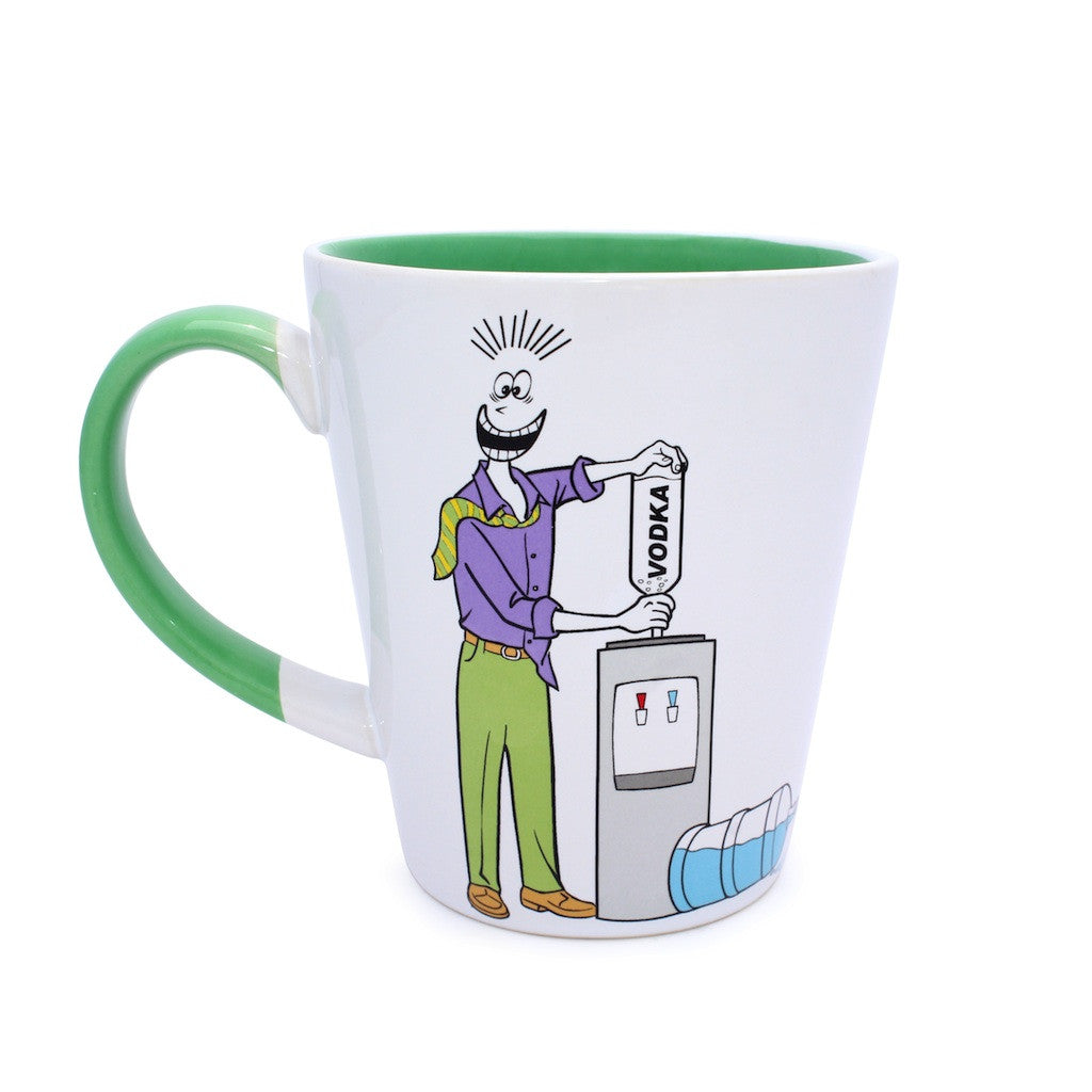 Men's Happy Hour Water Cooler Mug - Green
