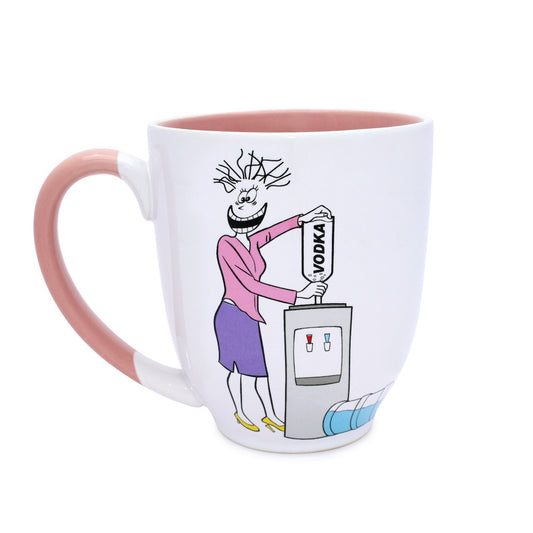 Women's Happy Hour Water Cooler Mug - Pink